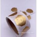 ბრმა embossing სამკუთხედის სტიკერი ბრაილის ეტიკეტები